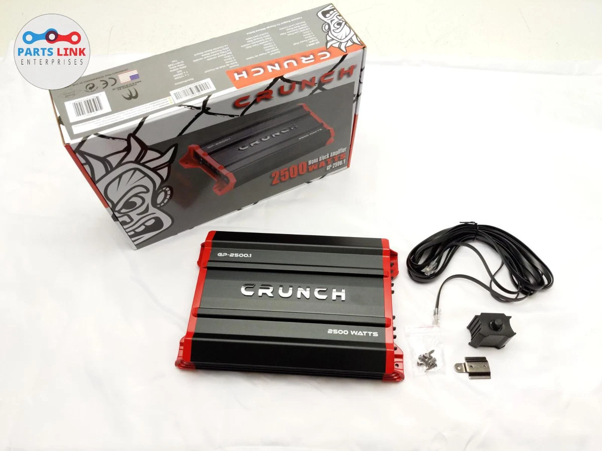 Crunch Mono Channel Car Audio Amplifiers for sale | eBay