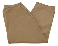 Carhartt Mens 40x30 Relaxed Fit Pants Khaki Work Workwear