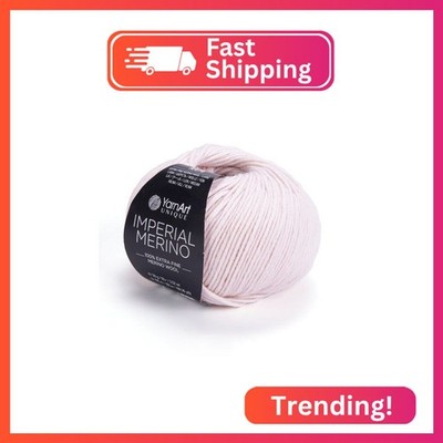 YarnArt Unique Imperial Merino Yarn - 100% Extra Fine Merino Wool, Luxurious Sof
