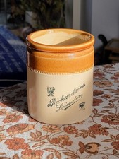 Antique Richards Leicester Advertising Pot Stoneware Jar
