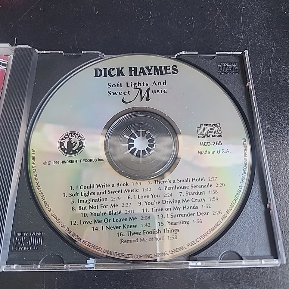 Dick Haymes - Soft Lights and Sweet Music (CD, 1996) - Imagem 2 de 3