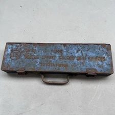 Vintage TOYOTA MOTOR Double Offset Wrench Set Toolbox T1300