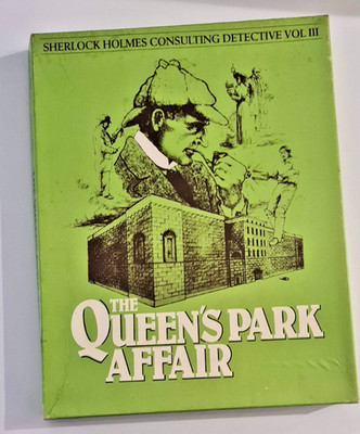 Sherlock Holmes Consulting Detective - The Queen's Park Affair Sleuth, 1987 Spiel