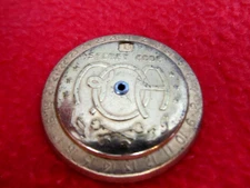 ROA Radio Little Orphan Annie Decoder Secret Code Pin Ovaltine 1939 Official