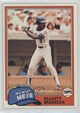 1981 Topps Elliott Maddox #299 8kr