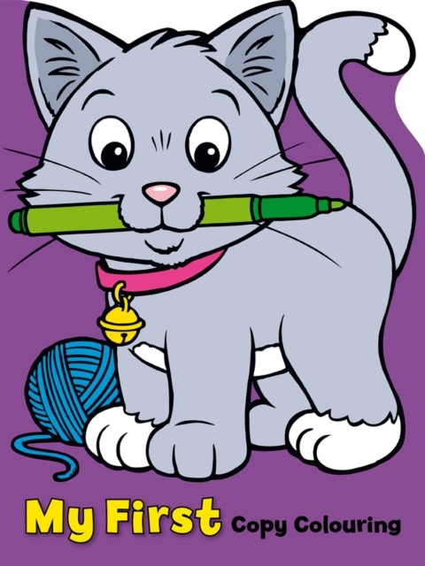 Copy Colour: Cat by Peter Adby PAPERBACK - Image 4
