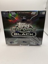 2026 Topps Chrome Black Baseball Hobby Box
