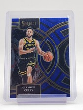 STEPHEN CURRY 2023-24 SELECT PREMIER LEVEL BLUE #145 WARRIORS Q7084