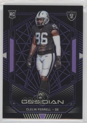 2019 Obsidian Rookies Electric Etch Purple 67/75 Clelin Ferrell Rookie RC 0nr3