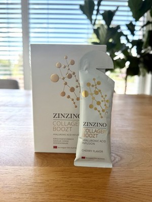 Zinzino Collagen Boozt Kollagen + Hyaluronsäure Kirsche 10x46 ml 500 g 05/27
