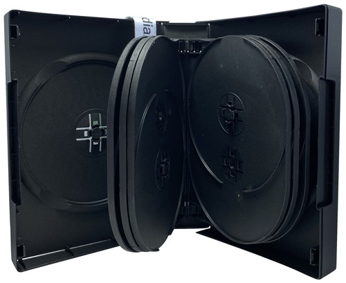 Black 14 Disc DVD Cases Lot - Picture 2 of 6