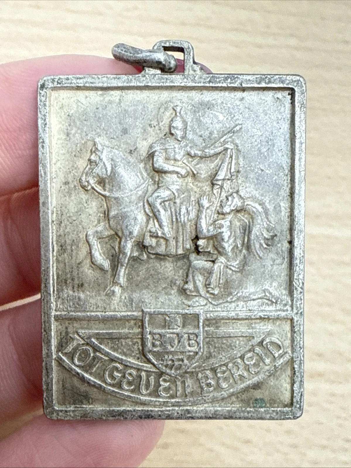 Médaille Plaque Pendentif Totgeven Bereid BJB Gew Ruitertornooi Wichelen 14 8 55