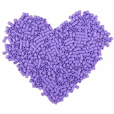 Light Purple Melting Fuse Beads for Crafts 5mm 1000 Pcs