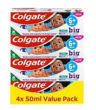 Kids 6 Years Toothpaste 50ml x 4 (Big Smile) 31.40 per litre