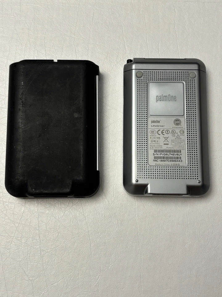 Palm One Lifedrive PDA Mobile com Estojo e Caneta Stylus - Sem Cabo de Alimentação - NÃO TESTADO!! - Imagem 4 de 4