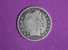ESTATE FIND 1899- Barber Quarter #P32804