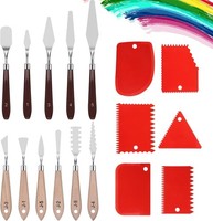 17 StüCk Spachtel FüR Acrylmalerei, Palettenmesser FüR Strukturpaste, 11 StüC...