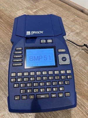 Brady BMP51 Printer with Rechargeable Battery and Power Cord