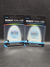 Lot of Two Johnson Johnson REACH Ultraclean Mint Dental Floss FREE SHIPPING