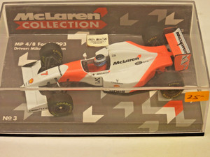 Paul's Model Art MP4/8 Ford 1993 driven by Mika Hakkinen  1:43