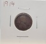 1914 Lincoln Wheat Cent 1c Penny Coin- Ships From Canada Philadelphia Lincoln Wheat
