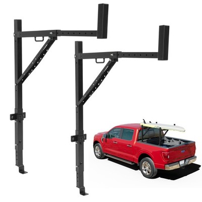 Truck Rack Pick up Truck Bed Ladder 22.9''-37.9'' W 44.4''-49.4'' H 250lbs Capacity