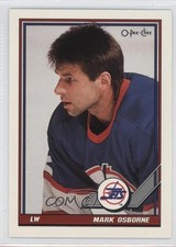 1991-92 O-Pee-Chee Mark Osborne #345 0a4