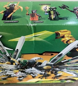Lego 9450 Epic Dragon Battle Ninjago Brand New Sealed Box Set 2012 Acidicus