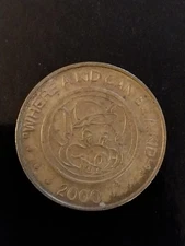 Y2K Vintage 2000 Chuck E Cheese COIN TOKEN Arcade Video Game Pizza Restaurant 2K