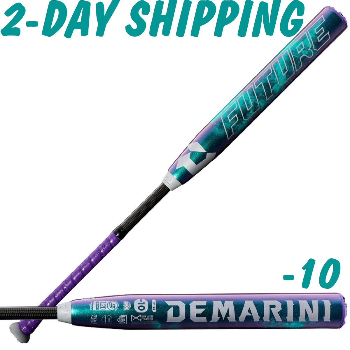 DeMarini Carbon Composite 32 in Item Fastpitch Softball Bats for