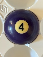 Aramith Billiard Pool Ball 2.25" Replacement Collectible Purple 4 Ships FREE 