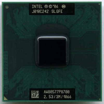 Intel Core2 Duo-Prozessor P8700 SLGFE