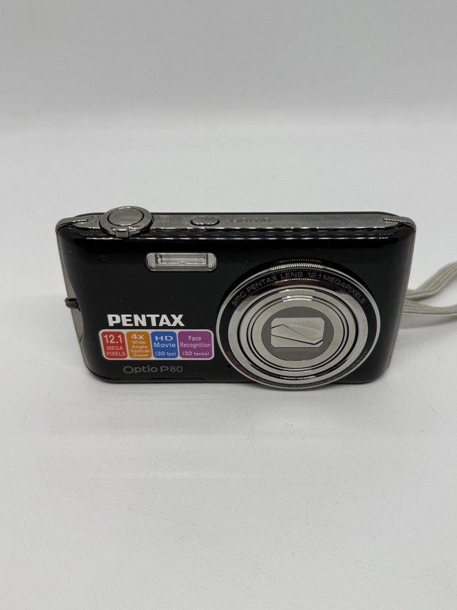 Pentax Optio P80 12.1MP 4x Optical Zoom Digital Compact Camera 2
