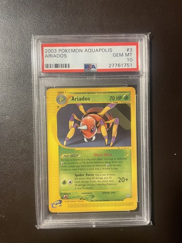 Ariados graded PSA 10 for sale on eBay
