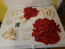 American Plastic Bricks by ELGO Vntg 1950s Building Set#735 Original Container