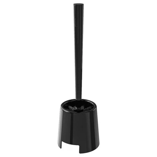 BOLMEN Toilet brush and holder Black plastic with Strong Dense Bristles - Picture 5 of 24