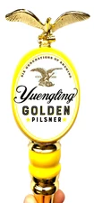 *NEW* YUENGLING - GOLDEN PILSNER - SHORTY 3D - BEER TAP HANDLE (Eagle Topper)