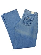 Lee Riders Women's Regular Fit Midrise Bootcut Jeans Blue Size 8 NWT Distressed