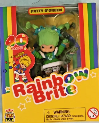 Rainbow Brite PATTY O'GREEN Mini Figure SERIES 2 Rare Cheebee Loyal Subjects TLS