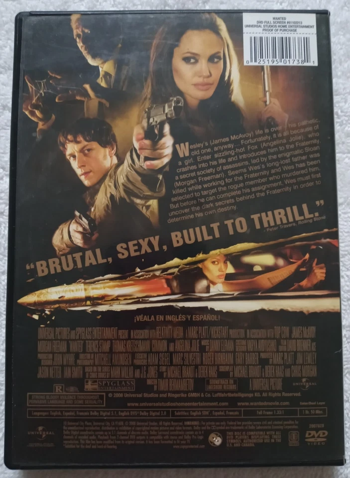 Wanted "DVD" Foto 2 de 4