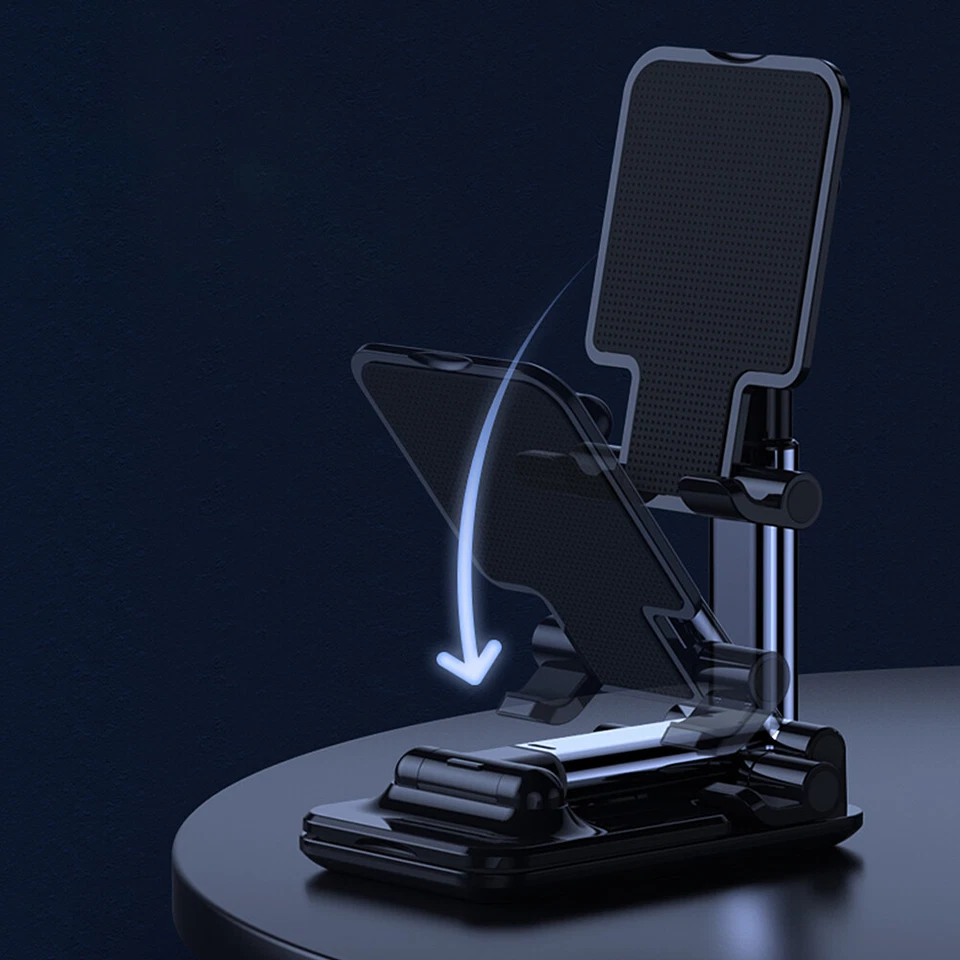 US 1 Adjustable Foldable Universal Phone Stand Desktop Holder Mount Anti-slip - Image 4 of 4