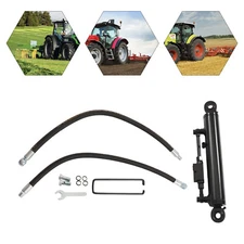 Hydraulic Top Link Cat. 1-1 with Locking Block 16 1/8- 22 7/16” w/ 2 x Hose New