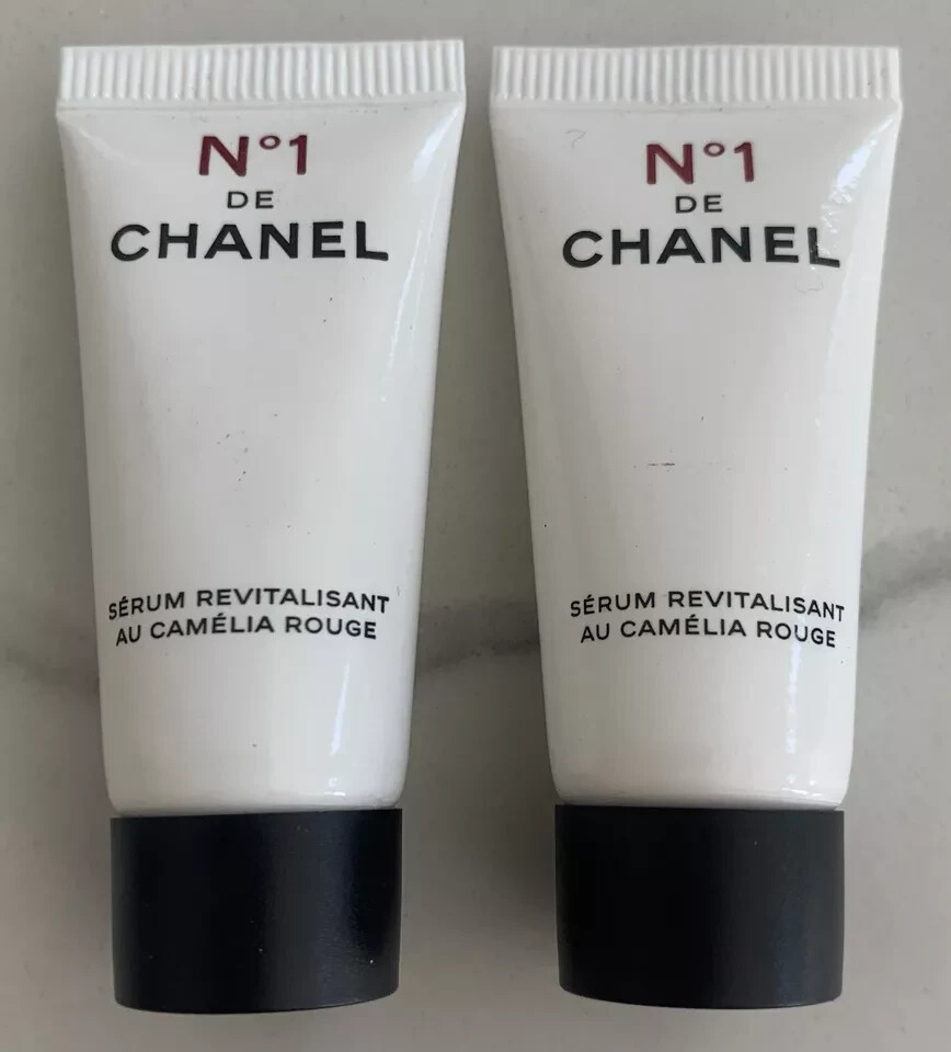 N°1 de CHANEL Red Camellia Revitalizing Serum sample lot x 2 - 5ml