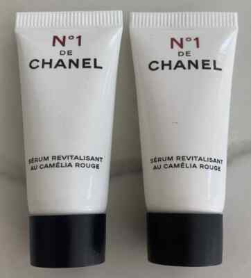 N°1 de CHANEL Red Camellia Revitalizing Serum sample lot x 2 - 5ml