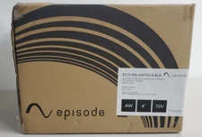Episode All Weather Commercial Surface Mount Speaker ECS-500-AW70V-4-BLK New