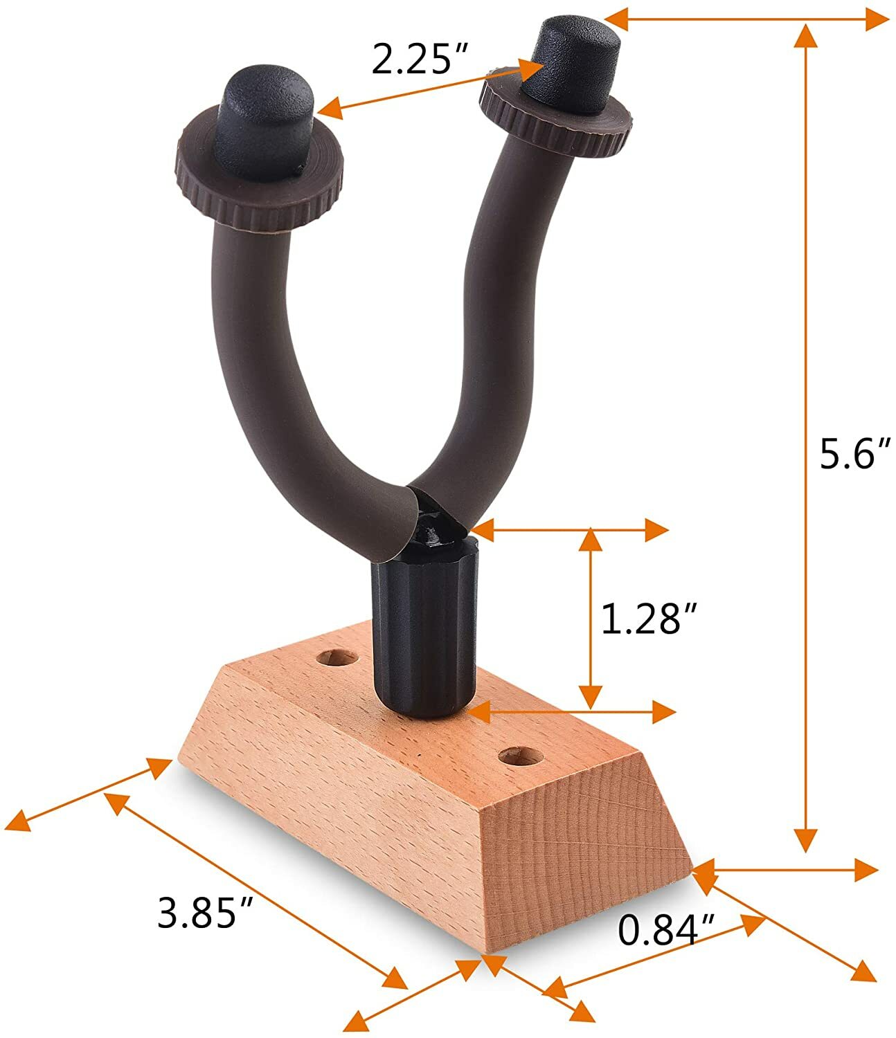 2PC Guitar Wall Mount Hanger Hook Holder Stand for Bass Electric