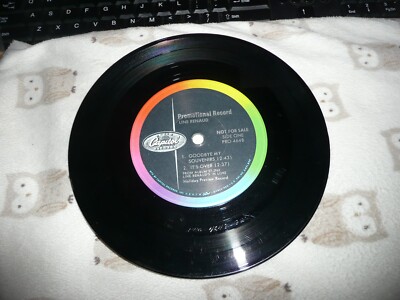 record 45 rare 7'' EP Line Renauld on Capitol promo  Summer Love... VG+