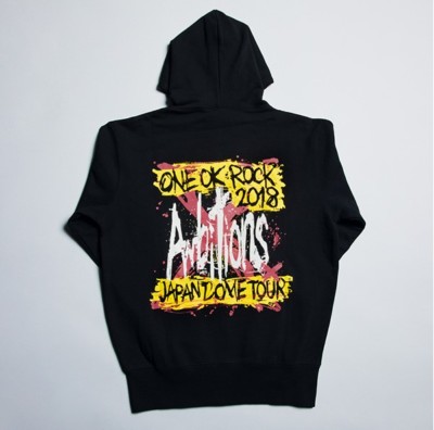 ONE OK ROCK Japan Tour 2018 Ambitions Official Pullover Hooded