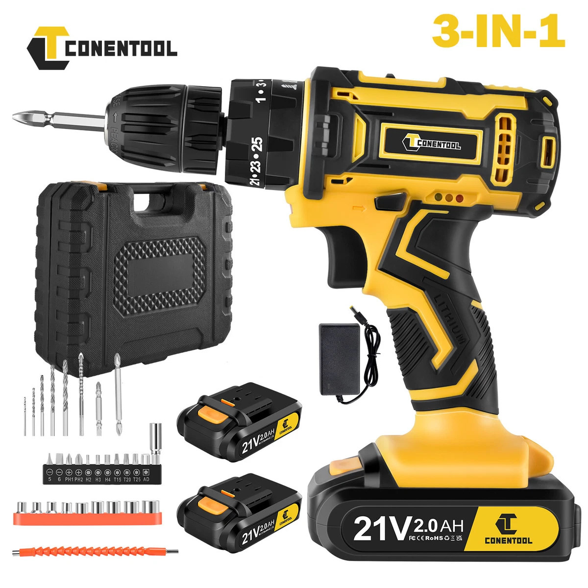 Driver and on sale drill set