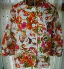 SOUTHERN LADY Women's SIZE 10 Cotton- FLORAL jacket button up front pockets — photo 1